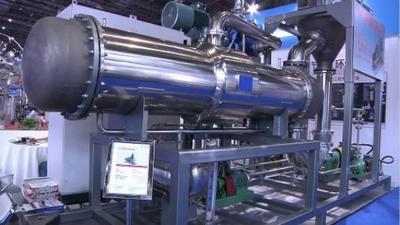 MVR evaporative crystallization system